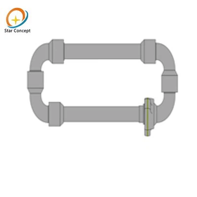 Verteilerschlauchschlaufe